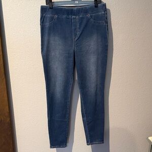 Classic Blue Women's Jeans-LOGO EUC